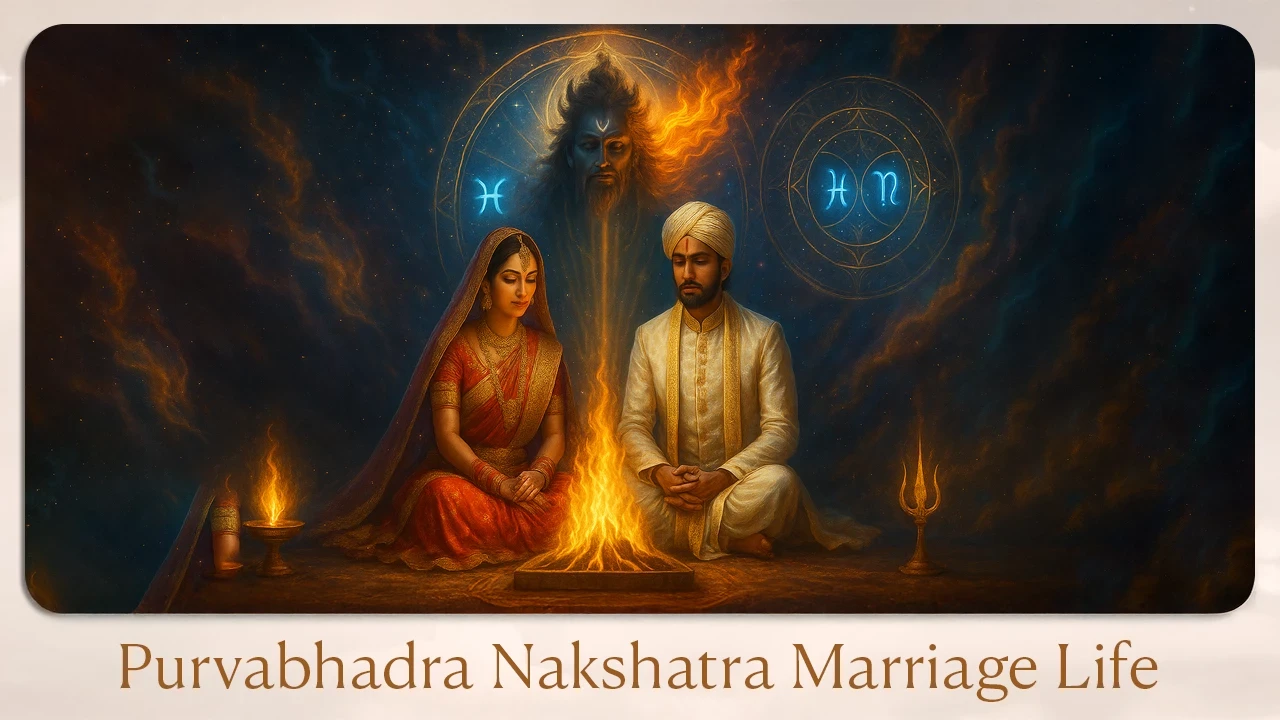 Purvabhadra Nakshatra Marriage life